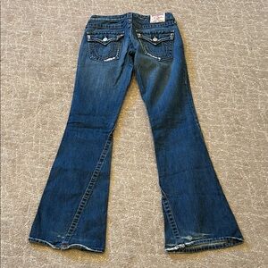 Women's True Religion Blue Flared Jeans